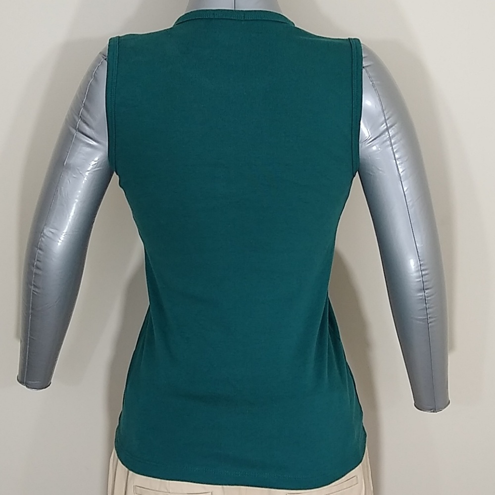 BOGO 🆓! ☀️👕 J.Crew Teal Sleevless Tank Top XS - Picture 5 of 7